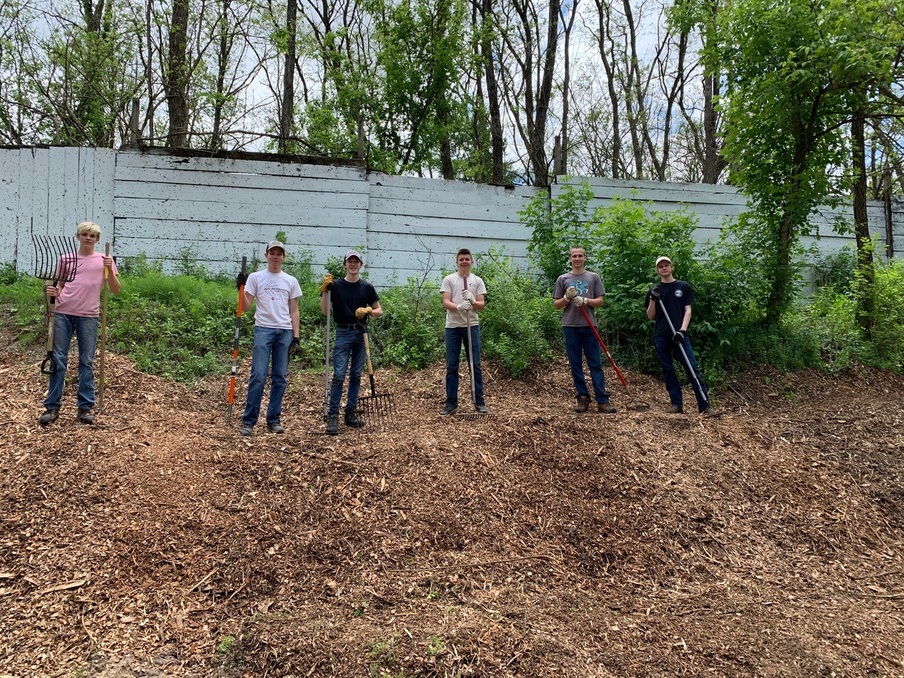 VC4 Venture Crew -- mini work day at Ikes
